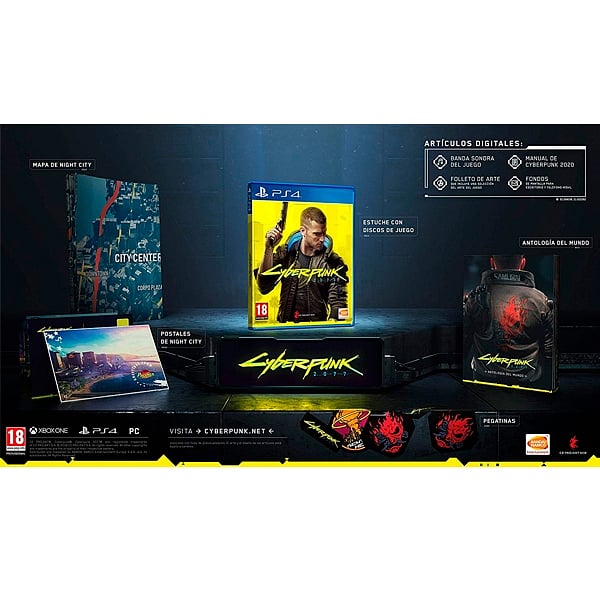 Sony PS4 Cyberpunk 2077 Edición Day one  Videojuego