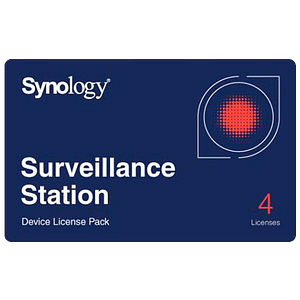 Synology Camera License Pack  Licencia Estándar 4 cámaras