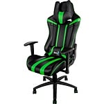 Aerocool AC120 negra  verde  Silla