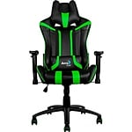 Aerocool AC120 negra  verde  Silla