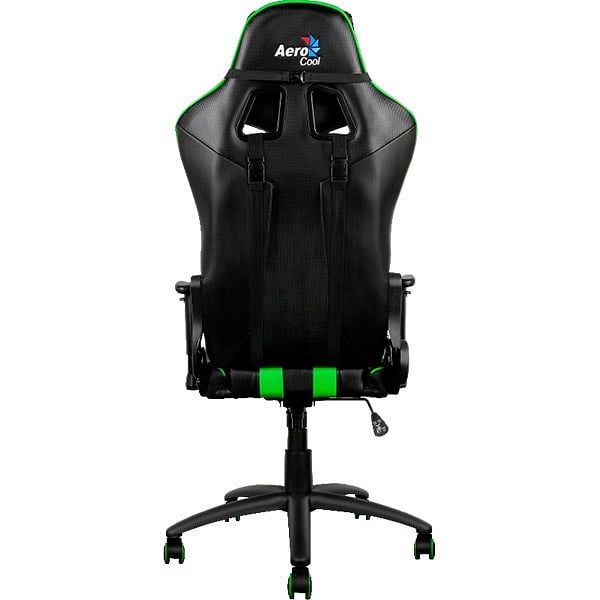 Aerocool AC120 negra  verde  Silla