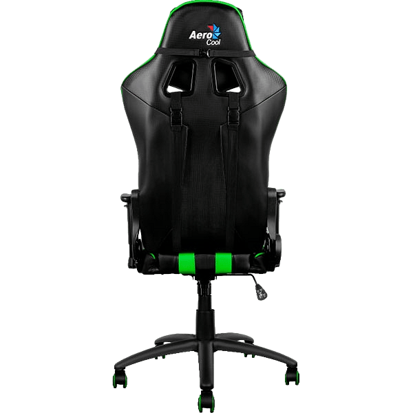 Aerocool AC120 negra  verde  Silla