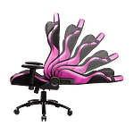 Cooler Master Caliber R2 negro morado  Silla Cooler Master Caliber R2 negro morado  Silla