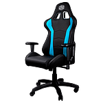 Cooler Master Caliber R1 negro  celeste  Silla Cooler Master Caliber R1 negro  celeste  Silla