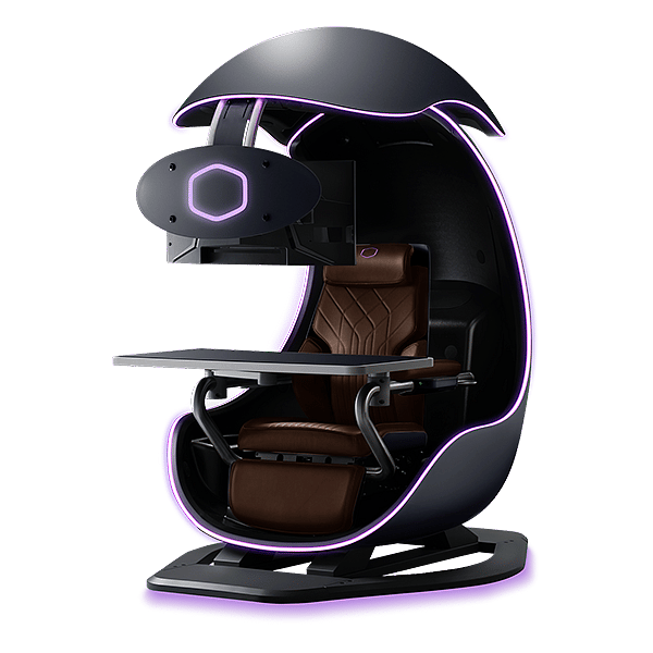 Cooler Master Orb X  Estación de juego multipropósito inmersiva Soporte Multibox Negro Universo