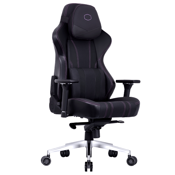 Cooler Master Caliber X2  Silla Gaming Reclinable Ergonómica Soporte Lumbar y Reposacabezas