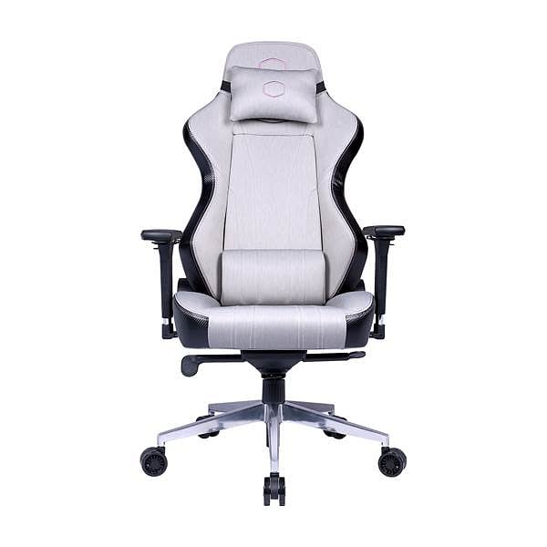 Silla Gaming Cooler Master Caliber X1C Grey  Silla Ergonómica Reclinable Soporte Lumbar cojines de espuma de alta densidad Reposabrazos 4D