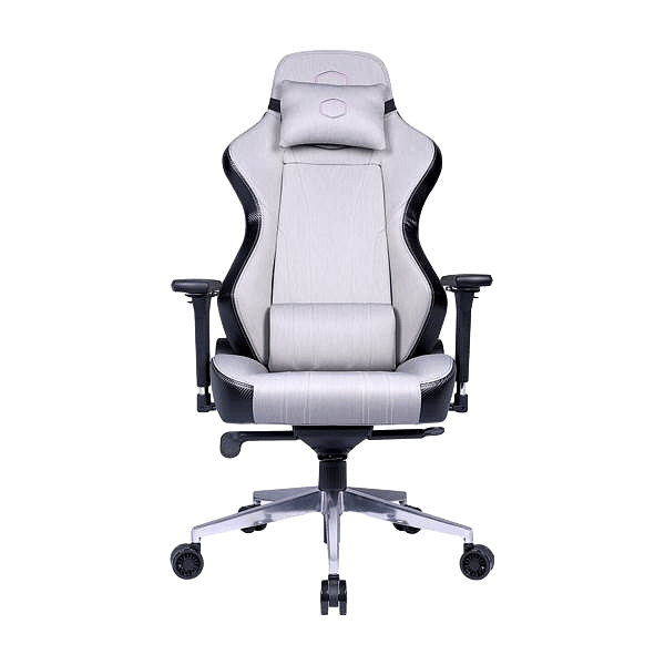 Silla Gaming Cooler Master Caliber X1C Grey  Silla Ergonómica Reclinable Soporte Lumbar cojines de espuma de alta densidad Reposabrazos 4D