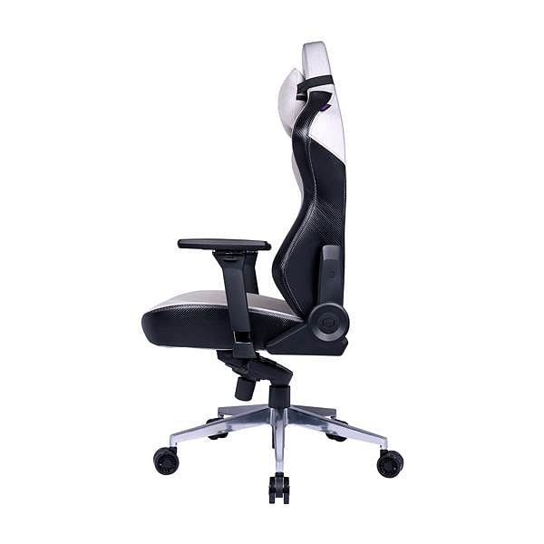 Silla Gaming Cooler Master Caliber X1C Grey  Silla Ergonómica Reclinable Soporte Lumbar cojines de espuma de alta densidad Reposabrazos 4D