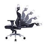 Silla Gaming Cooler Master Caliber X1C Grey  Silla Ergonómica Reclinable Soporte Lumbar cojines de espuma de alta densidad Reposabrazos 4D