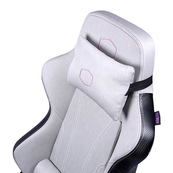 Silla Gaming Cooler Master Caliber X1C Grey  Silla Ergonómica Reclinable Soporte Lumbar cojines de espuma de alta densidad Reposabrazos 4D