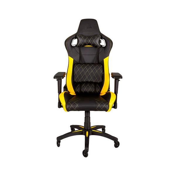 Corsair gaming T1 race negra  amarilla  Silla