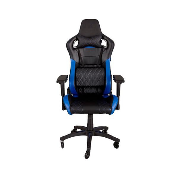 Corsair gaming T1 race negra  azul  Silla