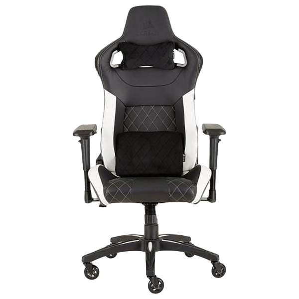 Corsair T1 Race 2018 Black  White  Silla