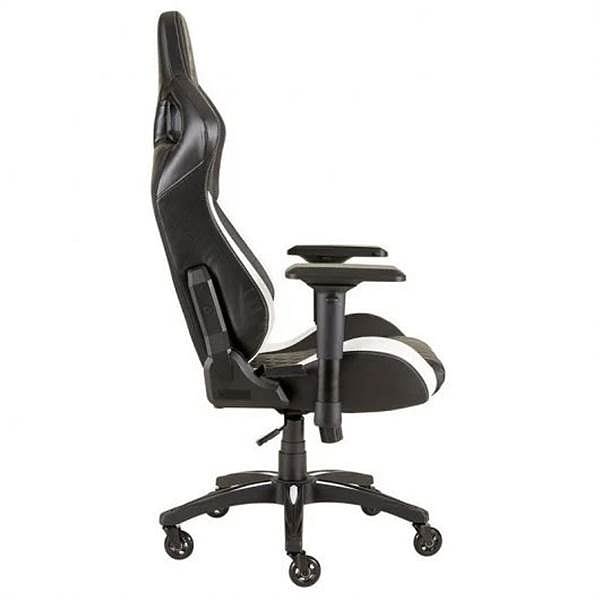Corsair T1 Race 2018 Black  White  Silla