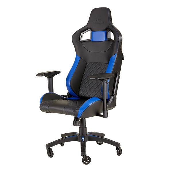 Corsair T1 Race 2018 Black  Blue  Silla