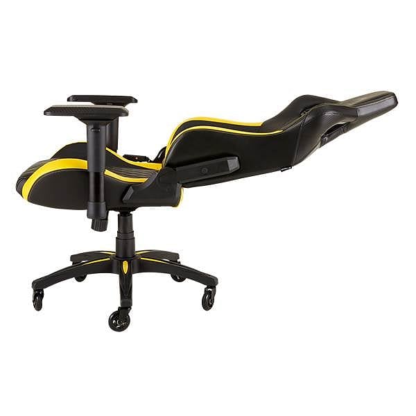 Corsair T1 Race 2018 Black  Yellow  Silla