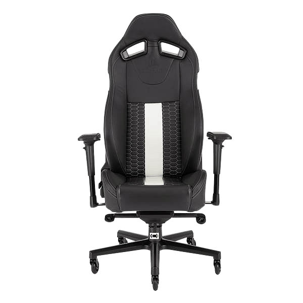 Corsair T2 Road Warrior Black  White  Silla