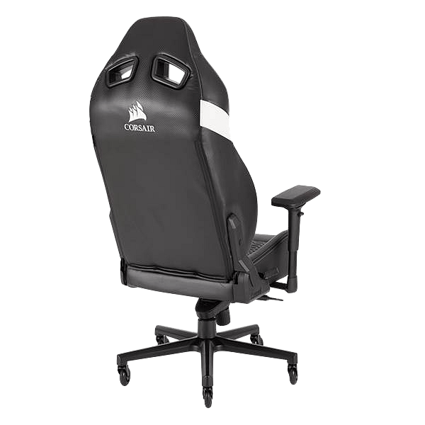 Corsair T2 Road Warrior Black  White  Silla