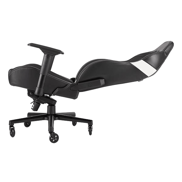 Corsair T2 Road Warrior Black  White  Silla