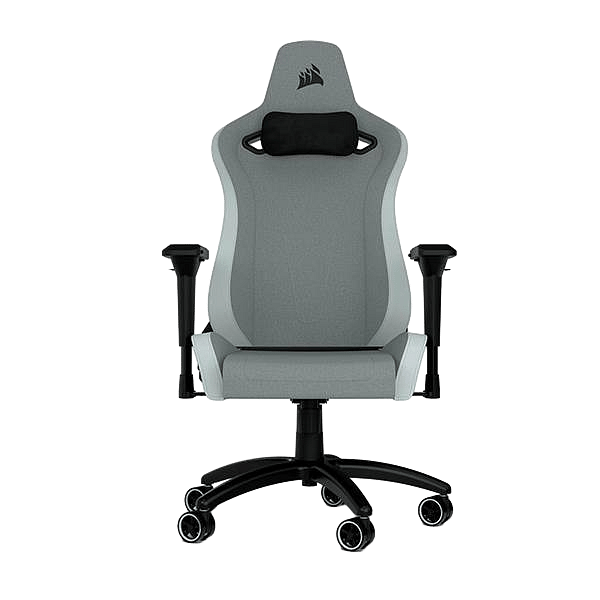 Corsair TC200 Light Grey  White  Silla