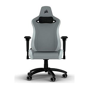 Corsair TC200 Light Grey  White  Silla