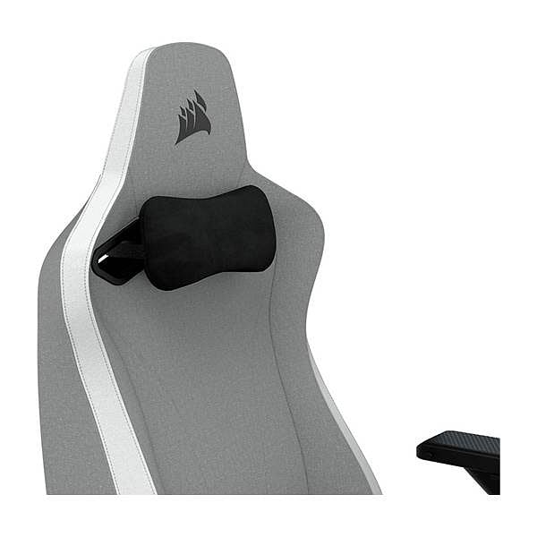 Corsair TC200 Light Grey  White  Silla