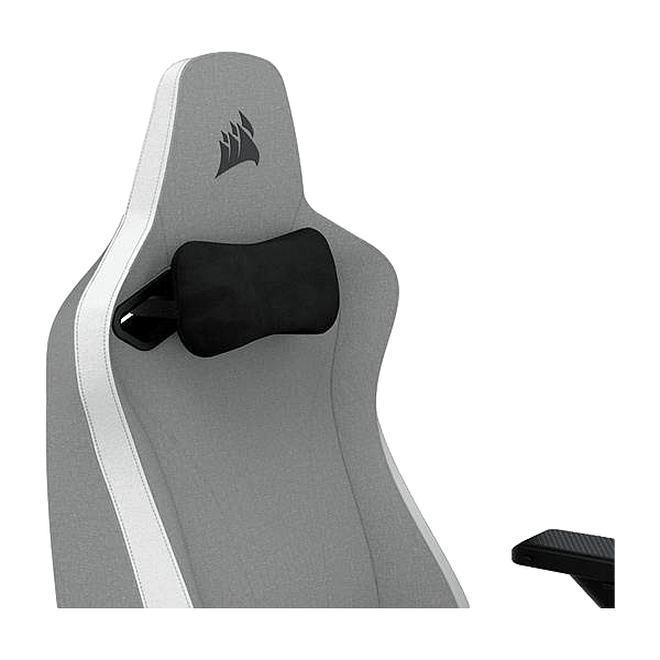 Corsair TC200 Light Grey  White  Silla