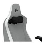 Corsair TC200 Light Grey  White  Silla
