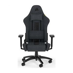Corsair TC100 Relaxes Fabric Grey  Black  Silla