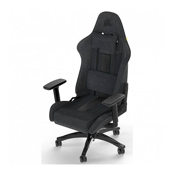 Corsair TC100 Relaxes Fabric Grey  Black  Silla