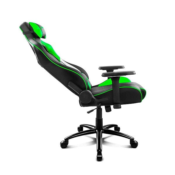 Drift Gaming DR400 Negra  Verde  Blanco  Silla