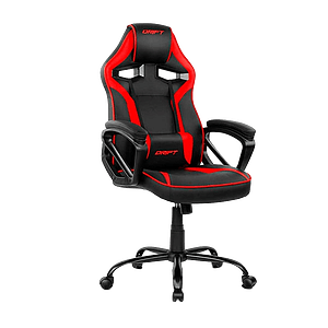 Drift Gaming DR50 negra  roja  Silla