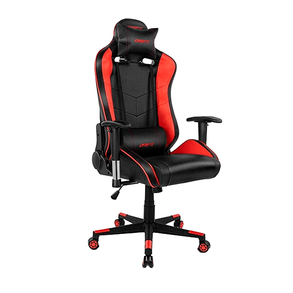 Drift Gaming DR85 negra  roja  Silla