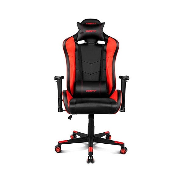 Drift Gaming DR85 negra  roja  Silla
