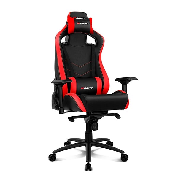 Drift Gaming DR500 negra  roja  Silla