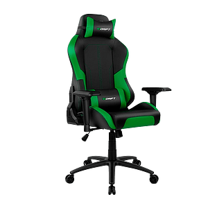 Drift Gaming DR250 negra  verde  Silla
