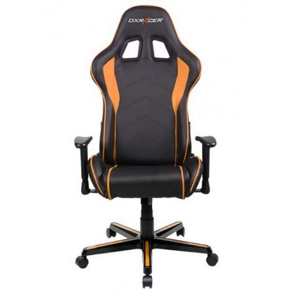 DXRacer Formula Gaming OHFL08NO negra  naranja  Silla