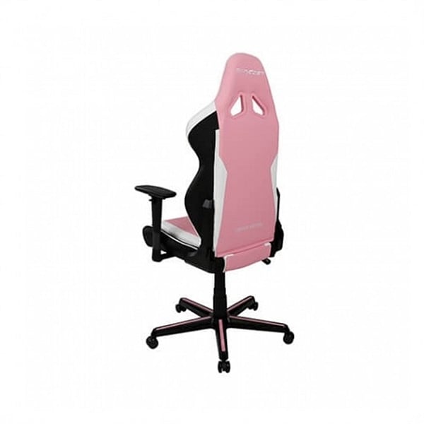 DXRacer Racing Pink  White  Silla