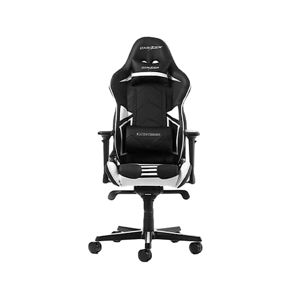 DXRacer Racing PRO Black  White Silla