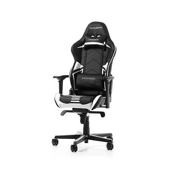 DXRacer Racing PRO Black  White Silla