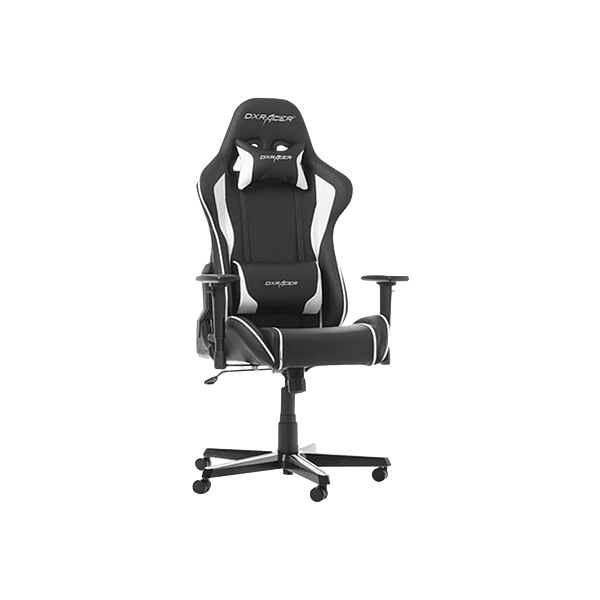 DXRacer Formula Black  White  Silla