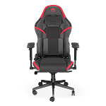 Endorfy SCRIM RD  Silla Gaming Ergonómica Reclinable Soporte Lumbar y Cervical Malla transpirable y Cuero