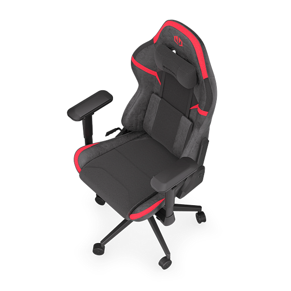 Endorfy SCRIM RD  Silla Gaming Ergonómica Reclinable Soporte Lumbar y Cervical Malla transpirable y Cuero