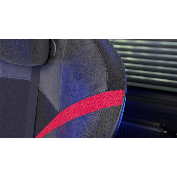 Endorfy SCRIM RD  Silla Gaming Ergonómica Reclinable Soporte Lumbar y Cervical Malla transpirable y Cuero