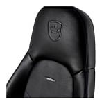 Noblechairs Icon cuero PU negro  azul  Silla