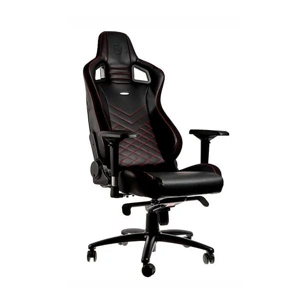 Noblechairs Epic cuero PU negro  rojo  Silla