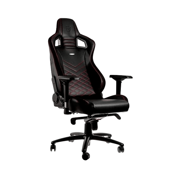 Noblechairs Epic cuero PU negro  rojo  Silla