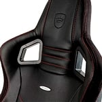 Noblechairs Epic cuero PU negro  rojo  Silla