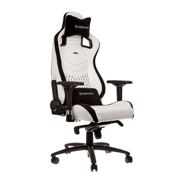 Noblechairs Epic cuero PU blanco  Silla